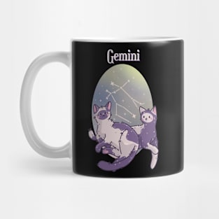 Cat Zodiac Sign - Gemini Mug